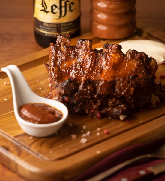 Costillas de cerdo BBQ